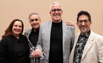 Scott Buchanan of Scott J. Aveda Salons in NYC was awarded the Jerry Gordon Salon Business Leadership Award.