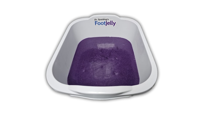 FootJelly can be used in any salon as part of the services, with clients being up-charged for the add-on service.