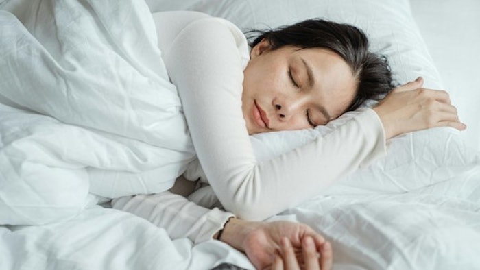 woman sleeping