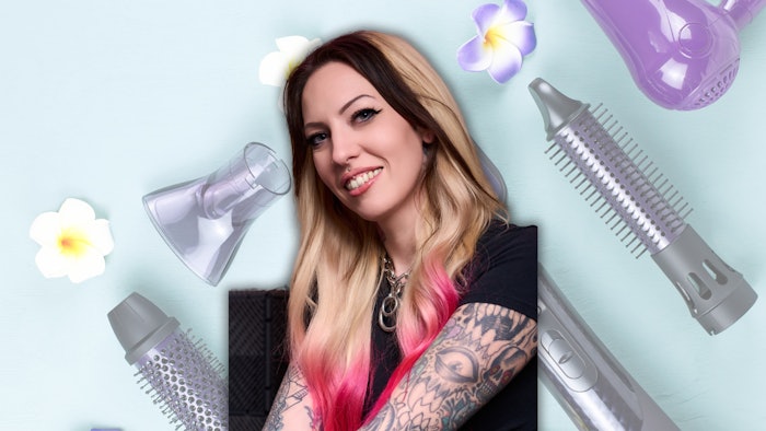 Get to know Brittany Goldberg (@heavymetalhair_). She is a stylist and owner of Heavy Metal Hair Salon in Philadelphia, PA.