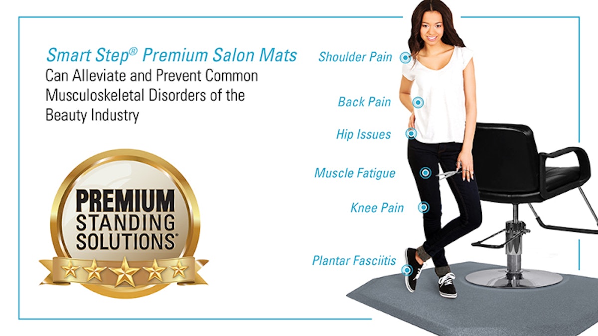 Smart Step Premium Salon Mats Balancing Work and Life from the Bottom Up Beauty Launchpad