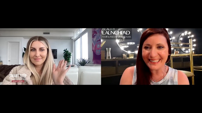 Olivia Thompson from OMG Artistry and Katie Anderson from Beauty Launchpad