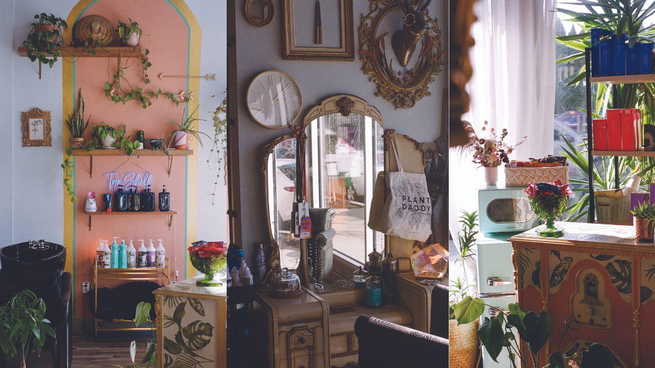 Carrie Blasco and Jimmy Hillman welcome Beauty Launchpad to Concrete Treehouse Salon in Portland, OR.