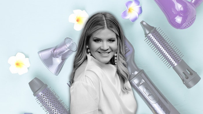 Get to know Morgan Thomas (@jadebeautyco). She is a hairstylist and salon owner of Jade Beauty Co in Wheaton, IL.