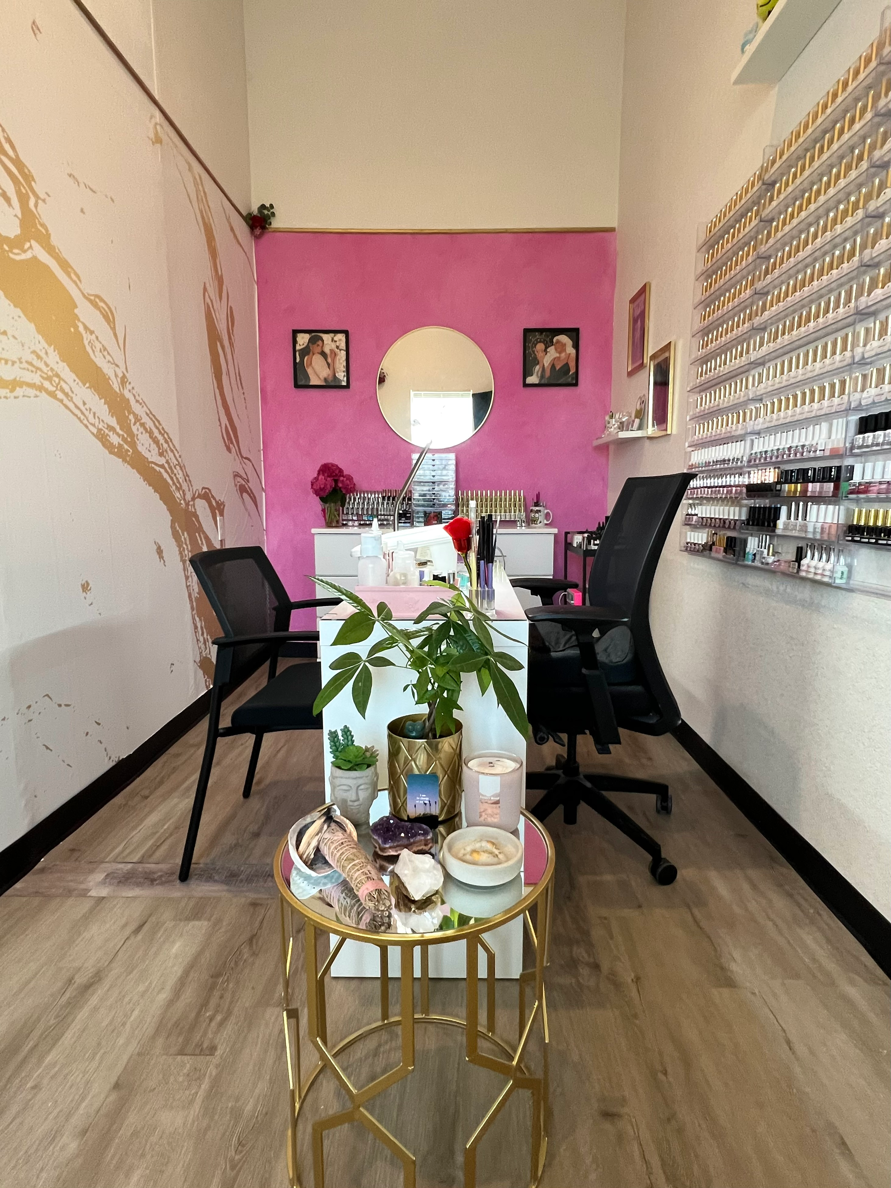 Step inside Reina Santos' nail suite ReireishNailArt in Sunsui, CA.