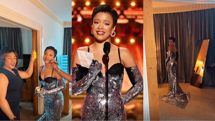 Monae Everett, celebrity hairstylist and educator, shares how she styled Maleah Joi Moon's pixie cut for the Tony Awards.