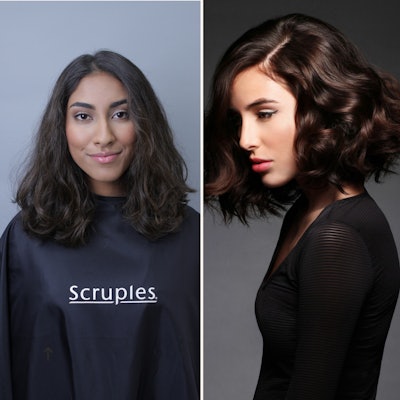 Manhattan Brunette before and after