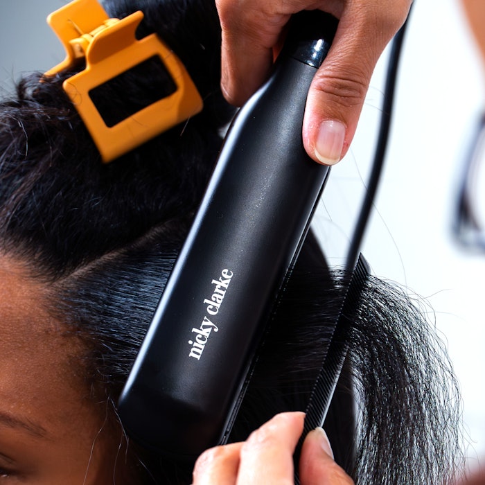 Find out how to straighten hair with Nicky Clarke's new InfraRed PRO Real Infrared Titanium Straightener!