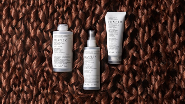 The new product offerings from Olaplex were specifically created to support natural curl patterns and textures and represents revolutionary curl innovation in-salon and at home.