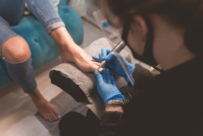 A master pedicurist is just one of several specialties a person can have.