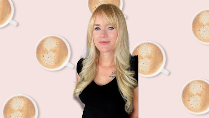 Sam Villa Ambassador Jamie McDaniel shares how she recreates Sabrina Carpenter's iconic fringe bangs for her clients.