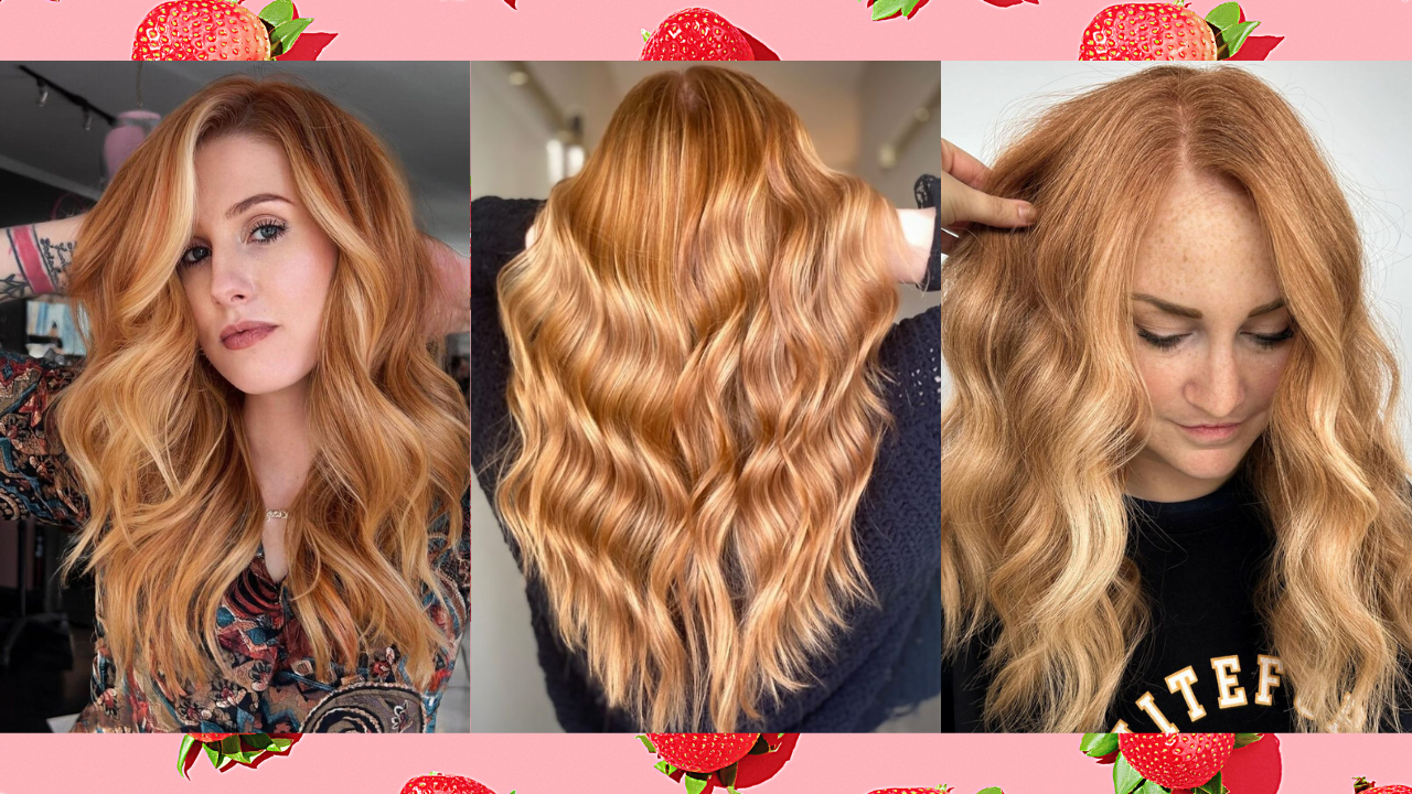 Check out inspo from our followers for Strawberry Blonde hair looks and get a tutorial for creating the color from hairstylist Alyssa Salmon (@thehairwaytoheaven).
