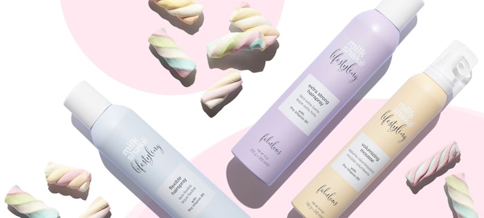 Transform your hair routine with milk_shake's new trio of aerosols: flexibility, strength and volume in every spray.