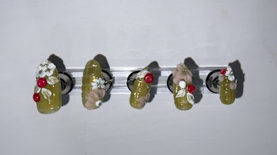 Sandra Mata Hernandez's winning look for the 3D competition.