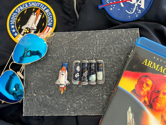 Nail tech Erin Mechanic won Nailpro's first virtual Master Challenge.