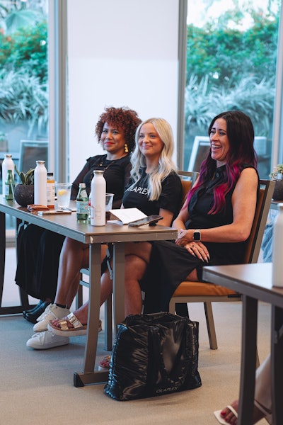 Olaplex Pro Collective members at 1 Hotel in West Hollywood, California celebrating the 10th anniversary of OLAPLEX.