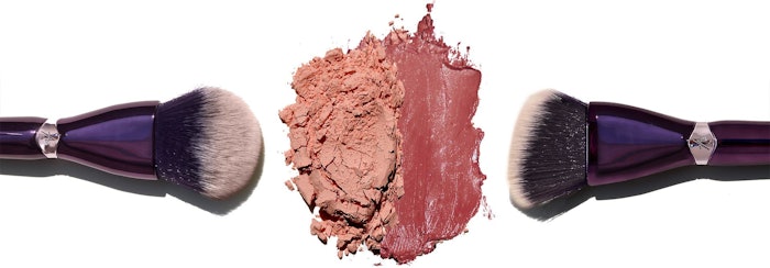 The Angled Cream Blush Brush and the Multi-Powder Blush Brush from ANISA Beauty