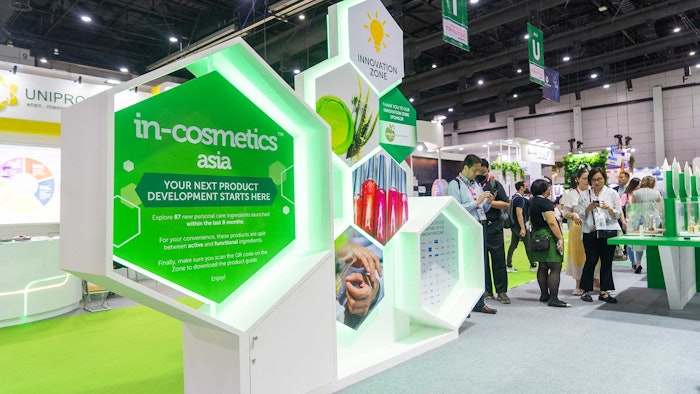 Solutions for scalp care, anti-aging, anti-hair loss, skin longevity, sensory benefits in hair and more will be featured in the 2024 In-cosmetics Asia Innovation Zone; and as the media sponsor, Cosmetics & Toiletries was given a sneak peek. Read on for more.