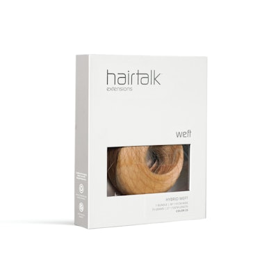 hairtalk hybrid weft packaging
