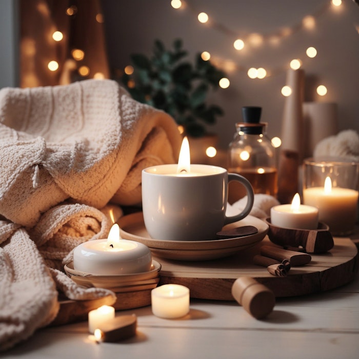 Hygge themed elements