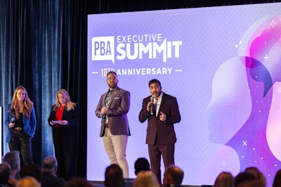 PBA Executive Summit speakers on stage.