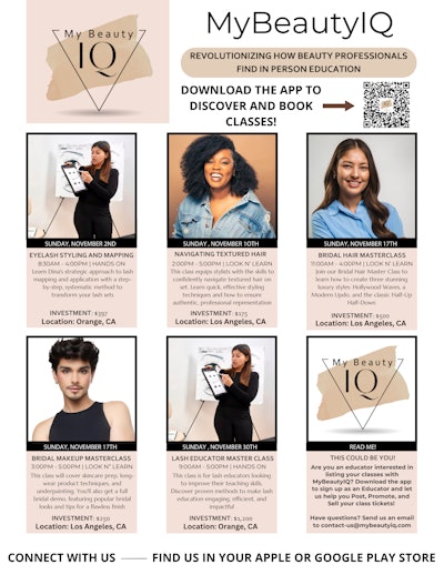 MyBeauty IQ's Upcoming Schedule for November 2024