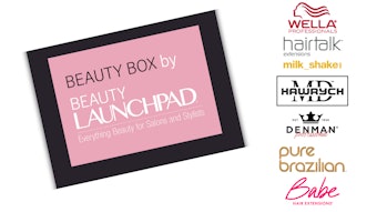 Beauty Launchpad Beauty Box and participating brand logos.