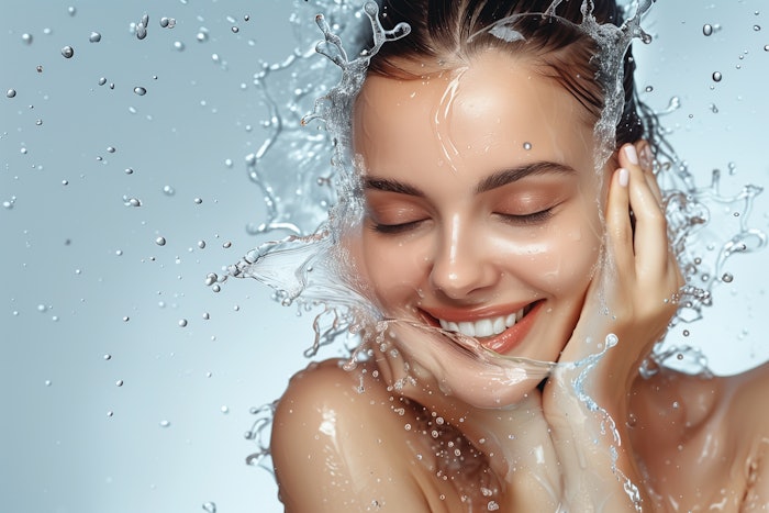 Hydrating treatments at the spa