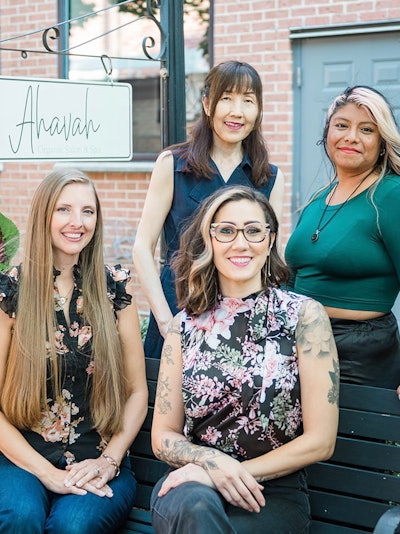 Ahavah Organic Salon and Spa salon staff