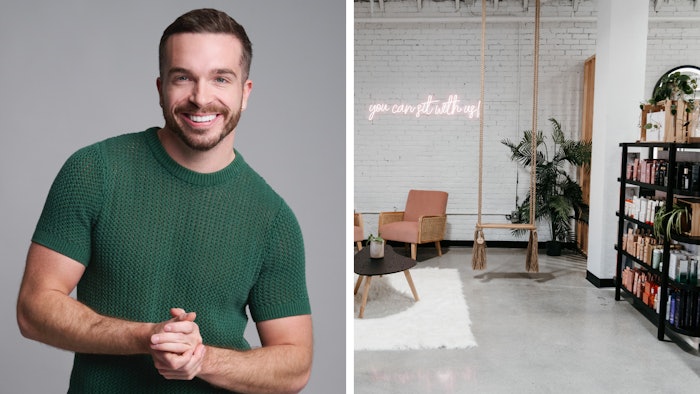 Sean Michael and his salon Salon Beau