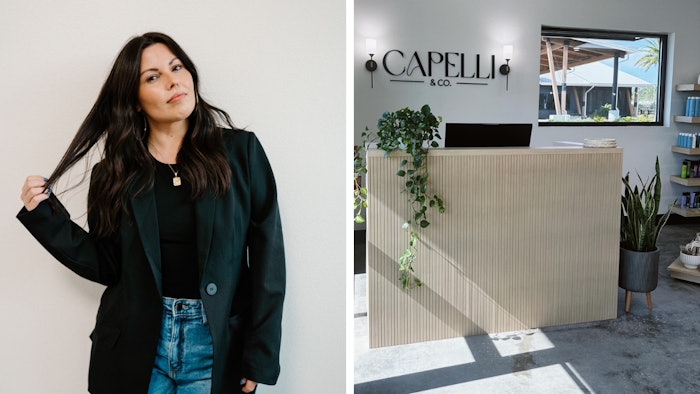 Meghann Zarrillo and her salon Capelli & Co