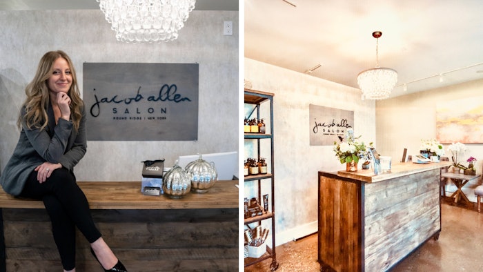 Samantha Pfeiffer and her salon Jacob Allen Salon