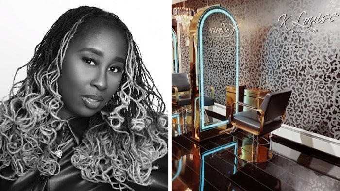 Kara Williams and her salon K Louise Boutique Salon