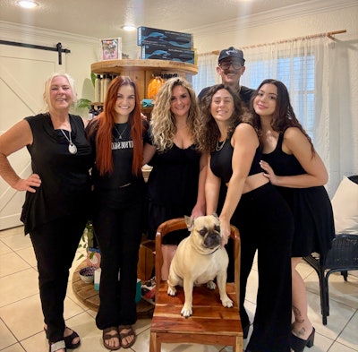All About You Salon & Spa Staff with Collin Martin.