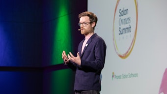 Speaker on stage at Phorest Salon Software Salon Owners Summit