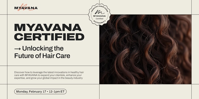 MYAVANA Unlocking the Future of Hair Care webinar graphic