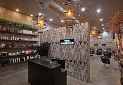 The Harlot Salon interior