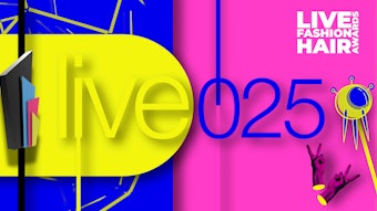 LIVE025 logo from the Live Fashion Hair Awards