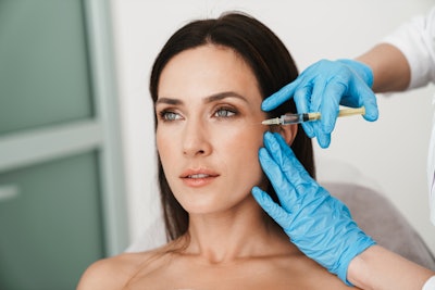 Fewer trips to the medspa? Lubrizol's Argireline Amplified Peptide, when applied in combination with Botulinum toxin type-A injections like Botox, can 'keep wrinkles at bay for nearly 8 weeks longer than [the injections] alone.'