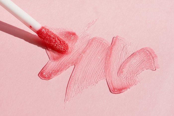 Current trends inspired from TikTok trends include glossy lips, peel-off lip stains, and Y2K vibes with bold liners and shimmer shadows.