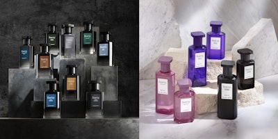 Target's latest fragrance line, 'Finery,' offers affordable alternatives to popular luxury scents. Designed with a sleek, monochromatic rainbow aesthetic, it appeals to a younger, style-conscious audience.