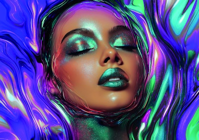 Ronaflux pigments act as a chroma intensifier without diluting color saturation, per the company. Their striking color effects reportedly cannot be recreated by blending other pigments, which can make them difficult to replicate by competing brands.