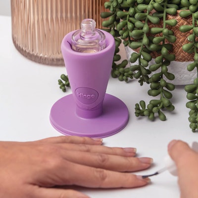 Tweexy Hinge Nail Polish Holder in Lilac