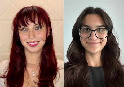 Jocelyn Manfut (left) and Nikita Gill (right)