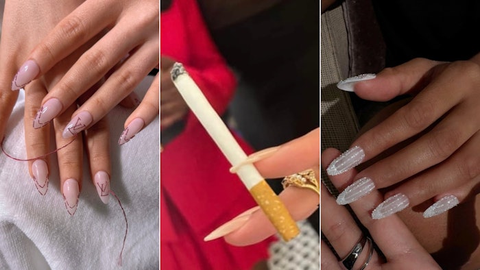 Sabrina Carpenter, Whitney Peak and Tyla's MET Gala 2025 nails.
