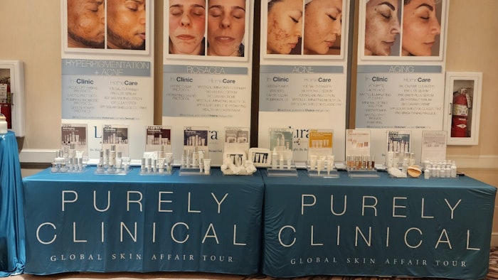 Lira Clinical's Purely Clinical Global Skin Affair Tour 2025 class features a presentation, demo and a gift.