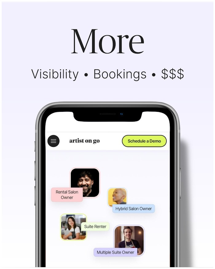 Powered by cutting-edge AI, ArtistOnGo offers smart rental solutions that empower both independent stylists and salon owners to thrive in an evolving beauty industry.