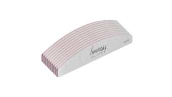 Luminary Nail Systems 150 Grit Finishing File is a premium, professional-grade tool designed for nail technicians seeking precision and durability.