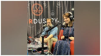 Beauty Launchpad and Hairdustry collaborated to record live podcasts on the show floor at America's Beauty Show.