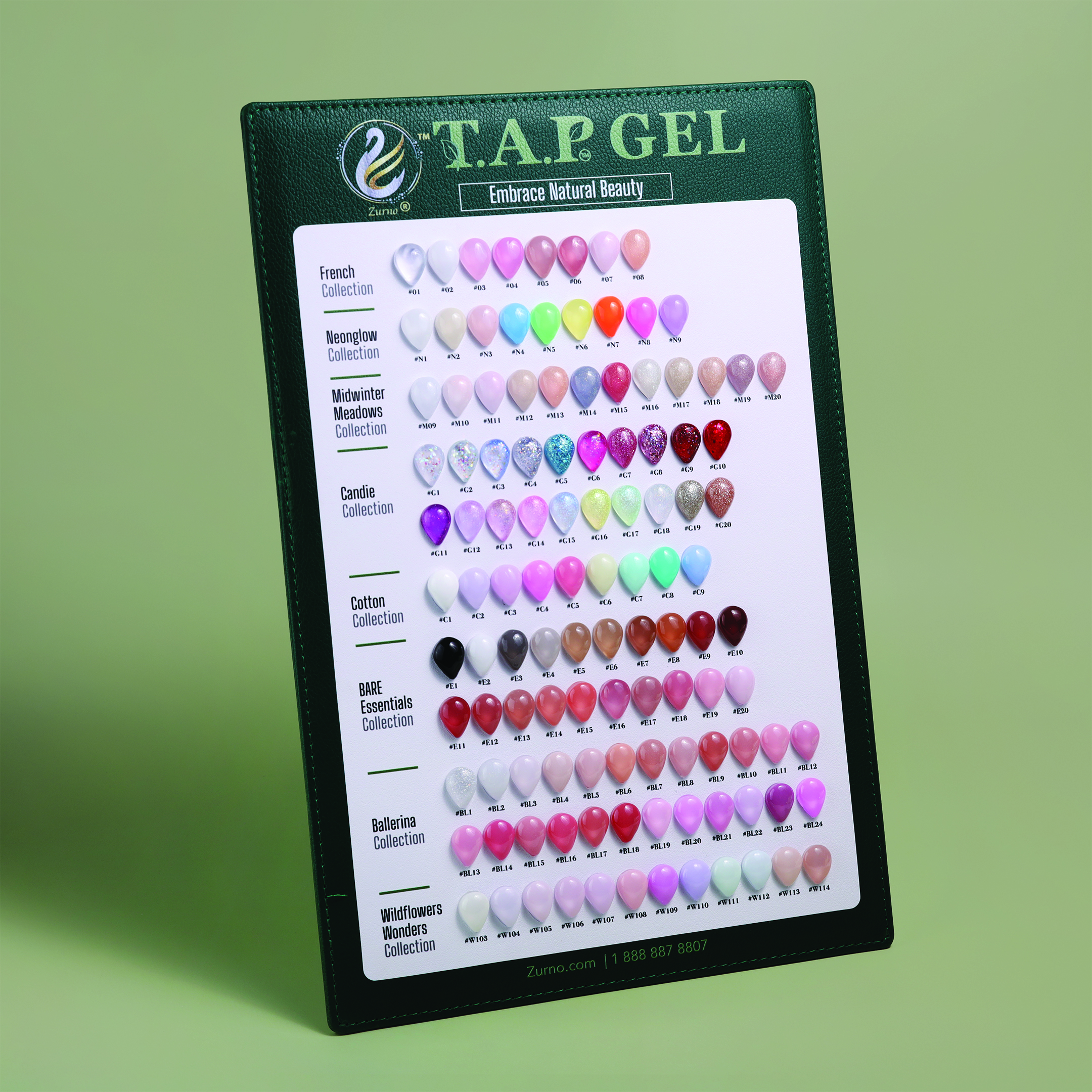 Unlike traditional acrylics with their harsh chemical odor, T.A.P is shaped using a simple alcohol solution